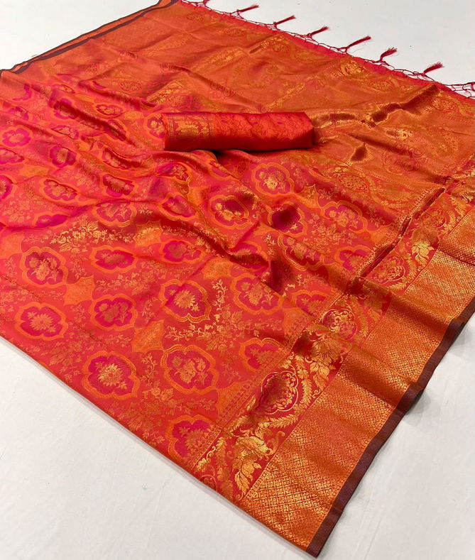 kalaa Ruby By Rajbeer Wedding Handloom Weaving Silk Saree Orders In India